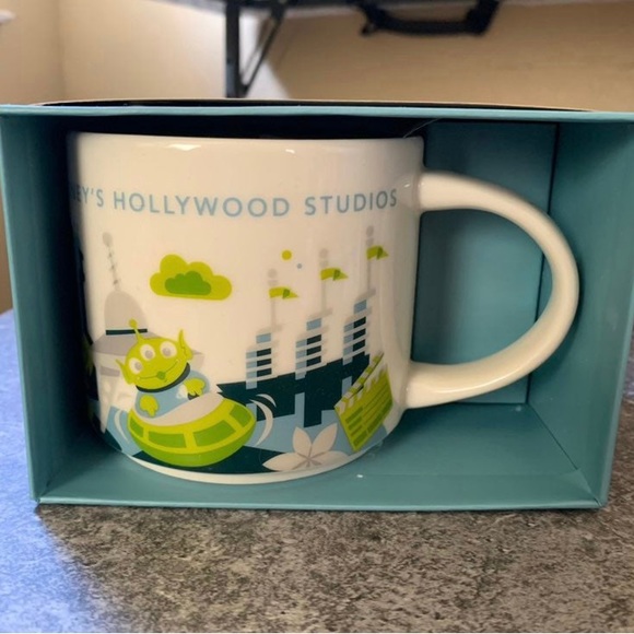 Disney's Hollywood Studios Starbucks YOU ARE HERE collection 14oz mug - Picture 1 of 9